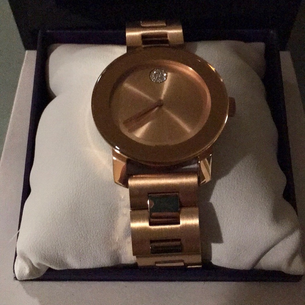 Movado Bold Rose Gold Women’s Watch